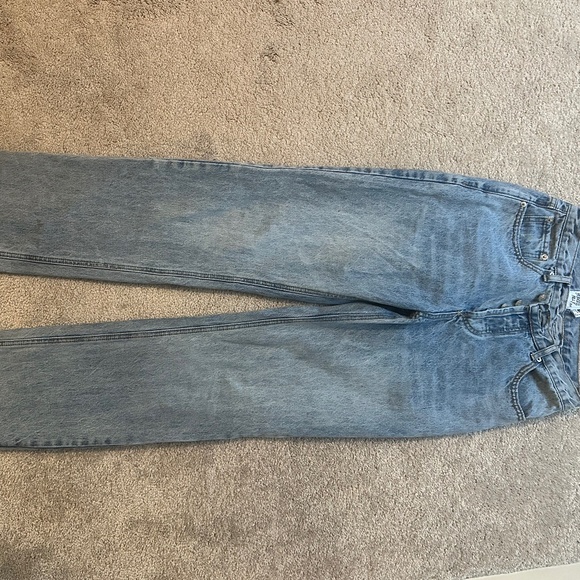 Princess Polly asymmetrical jeans - Picture 1 of 3